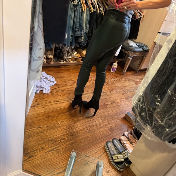 Frame Denim Le Skinny de Jeanne Stretch Learher pants - Picture 8 of 8